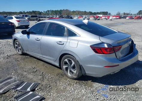 2022 Honda Insight Ex from USA, damaged, VIN 19XZE4F53NE011138